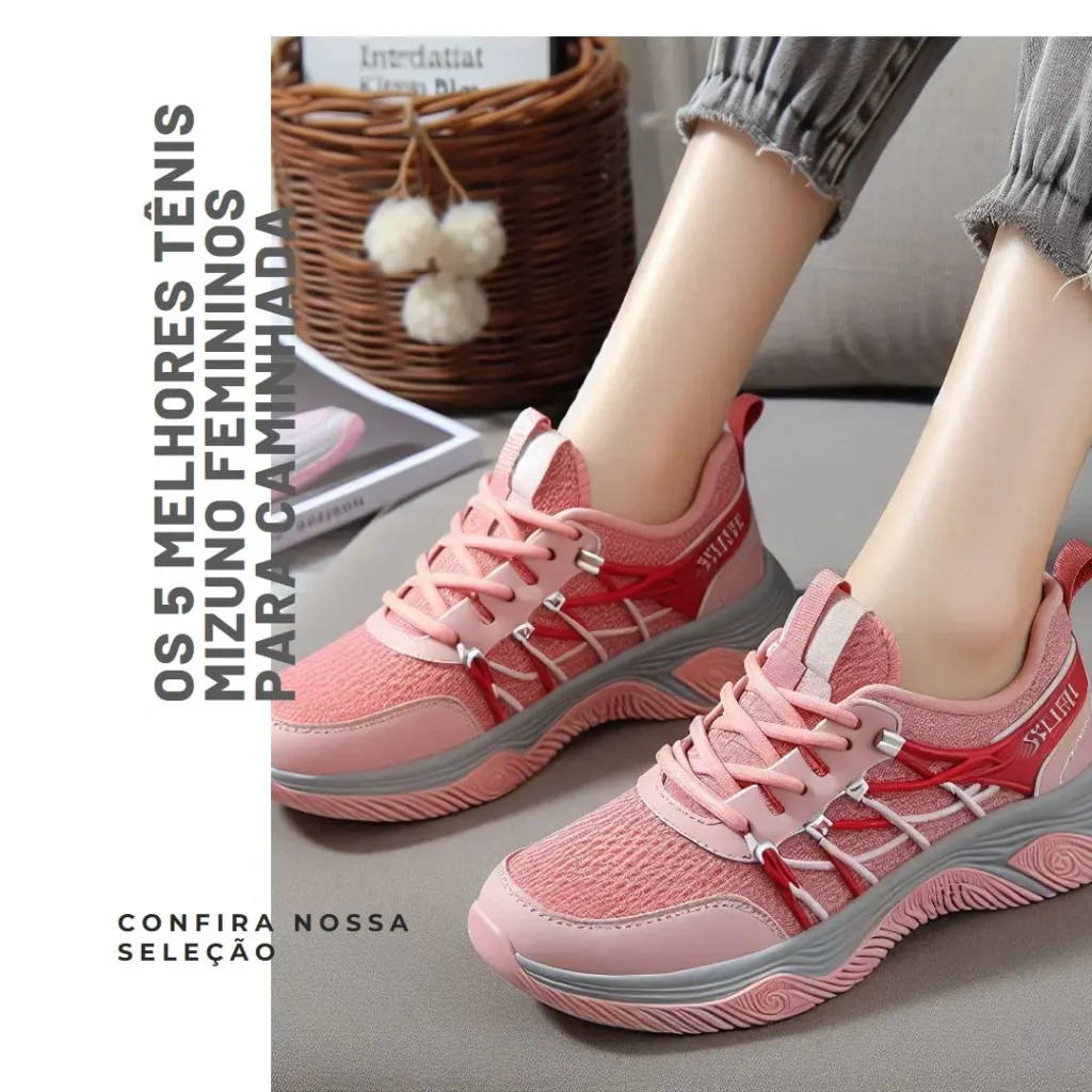 Principais Cinco tenis mizuno feminino para caminhada