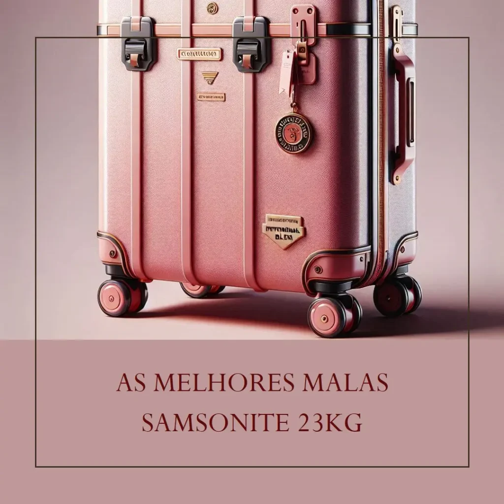 Melhores 5 mala samsonite 23kg