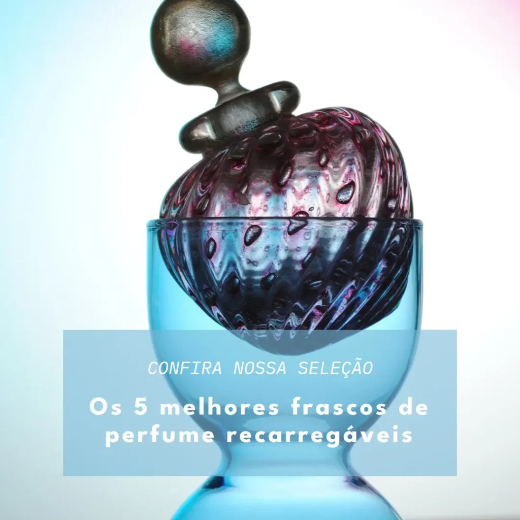 Top Cinco  frasco de perfume recarregável