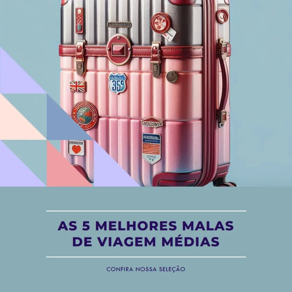 Lista de 5 Melhores: mala de viagem media