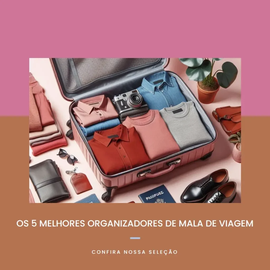 Melhores 5 organizador de mala de viagem