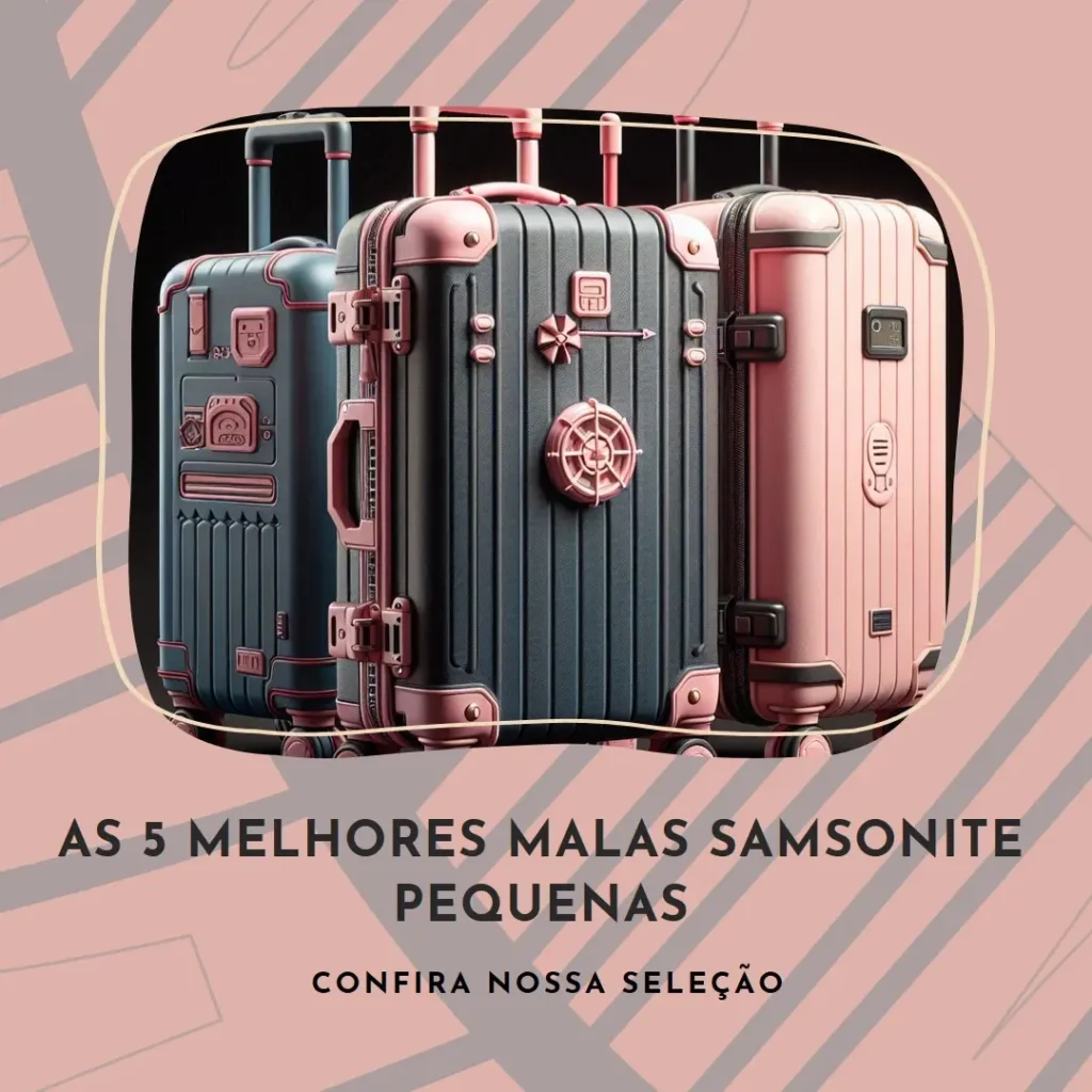Top Cinco mala samsonite pequena