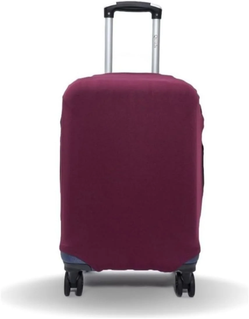 Capa Protetora Para Mala De Viagem Bordo Poliester Qualis Cor:Bordo