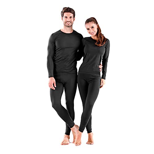 Kit Frio Conjunto Termico Pelinho Com Elasticidade Qualidade Segunda Pela Unissex (Preto, M (Tam. 38 - 40))