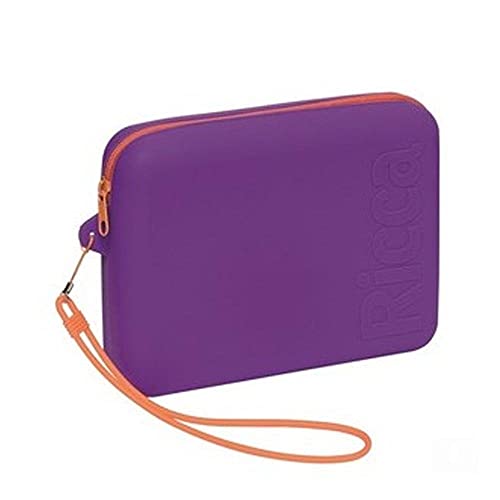 Ricca Necessaire De Silicone Pequena Roxa/Rosa