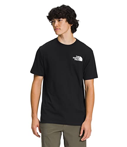 THE NORTH FACE Camiseta masculina Box NSE, Tnf Preto/Tnf Branco, M