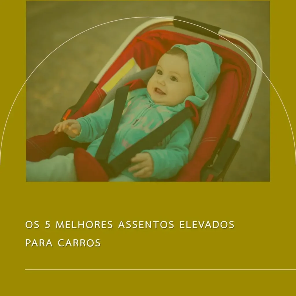 Cinco Melhores Modelos de assento elevado para carros