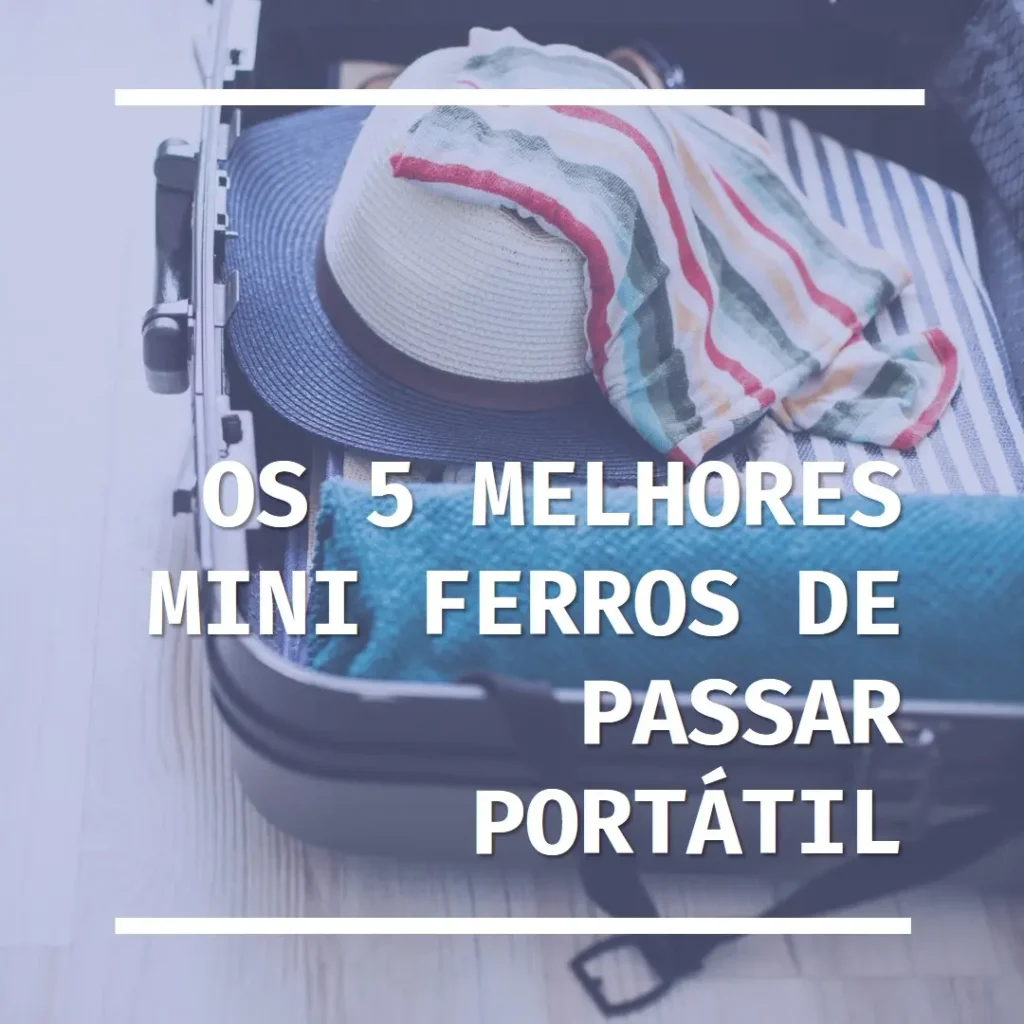 Top 5 mini ferro de passar portátil