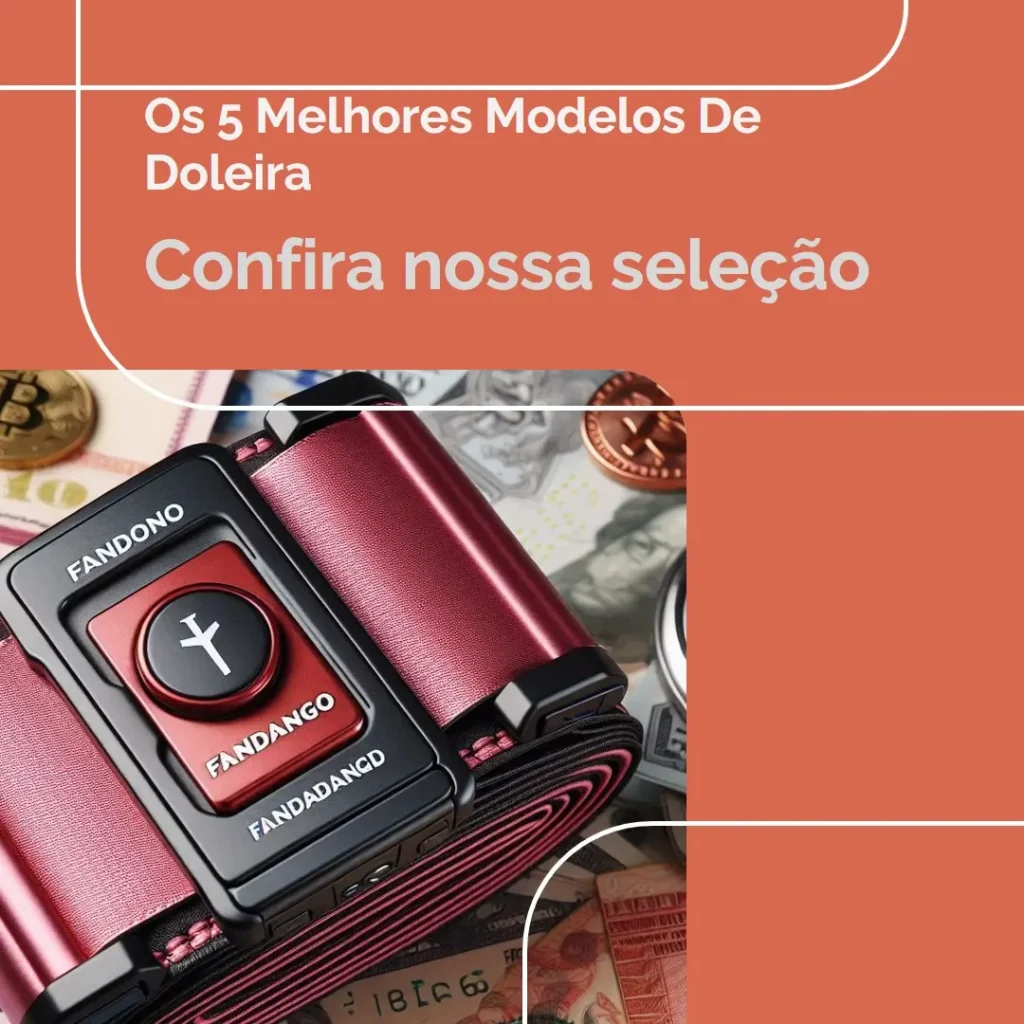 Cinco Principais Modelos de doleira pochete