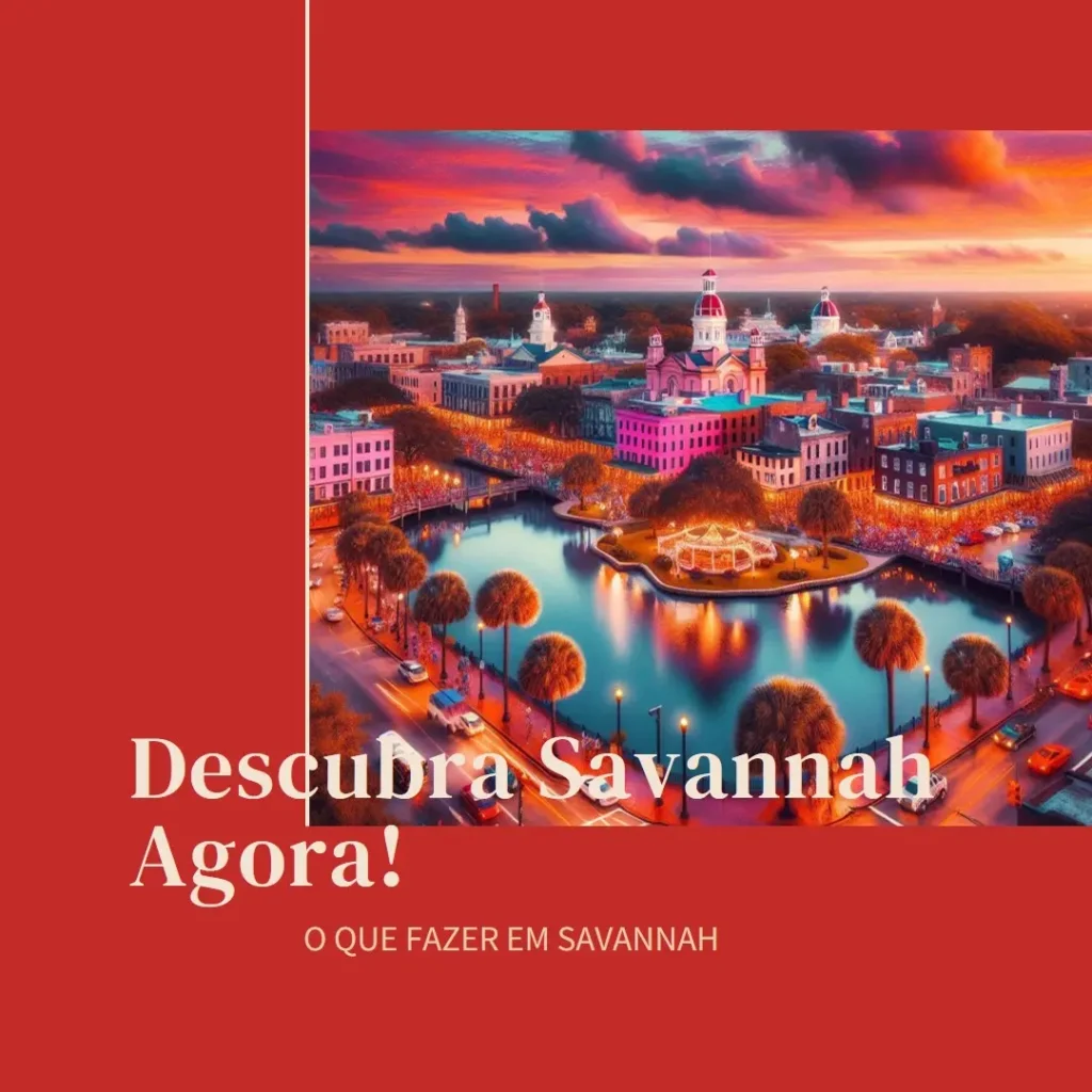 O que fazer em Savannah: Descubra Agora Mesmo!