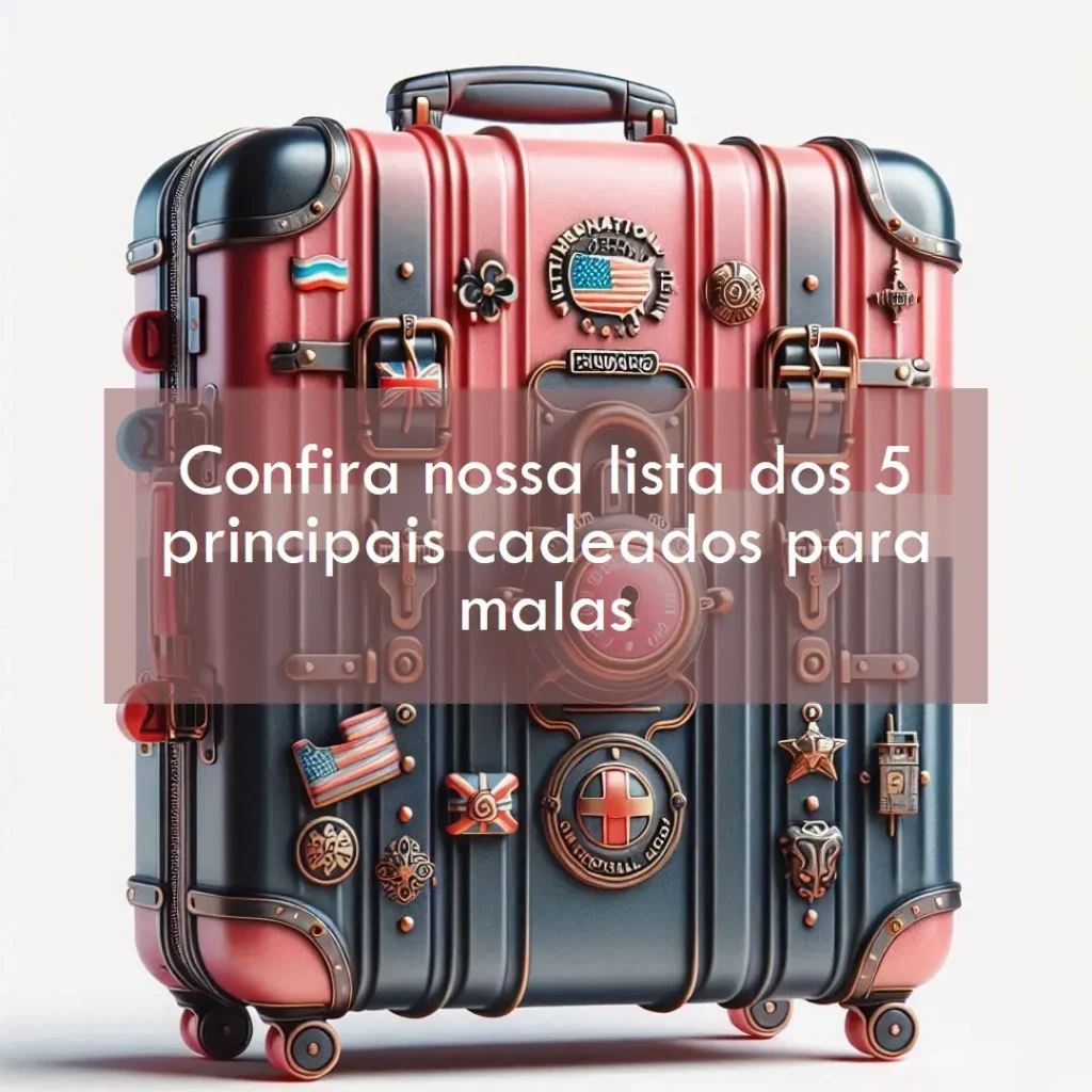 Principais 5 cadeado na mala