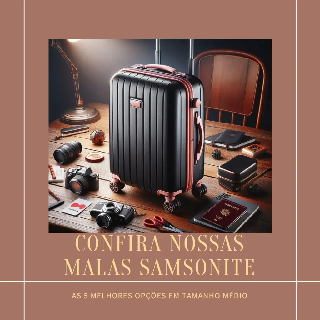 Principais 5 mala samsonite media