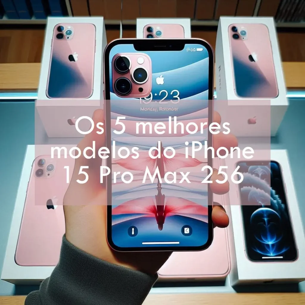 Top Cinco Modelos de Iphone 15 pro max 256