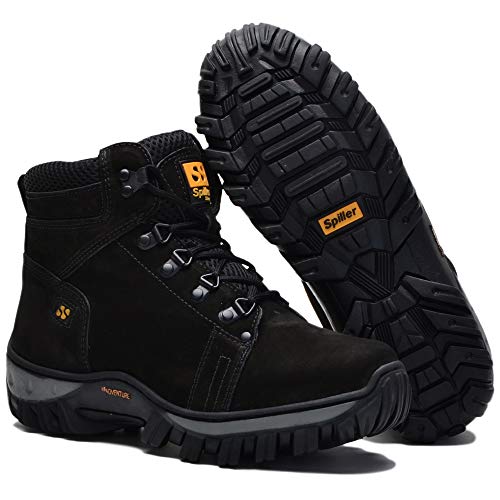 Bota Adventure Coturno Masculino Trail Spiller Shoes Casual - Preto (Preto, BR, Adulto, Numérico, M, 42)