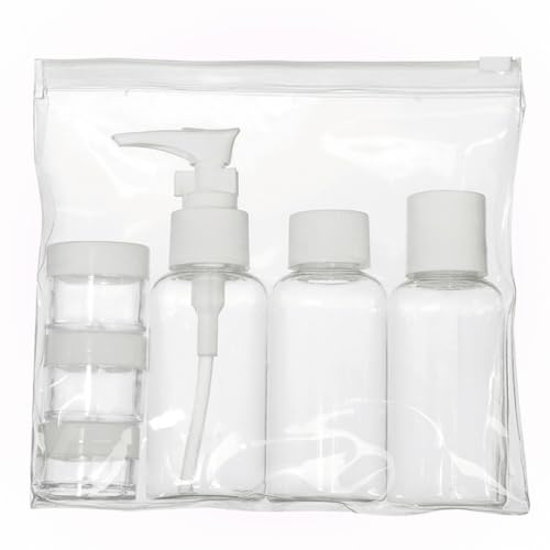 Kit De Viagem, Ricca, Transparente, 7 Unidade