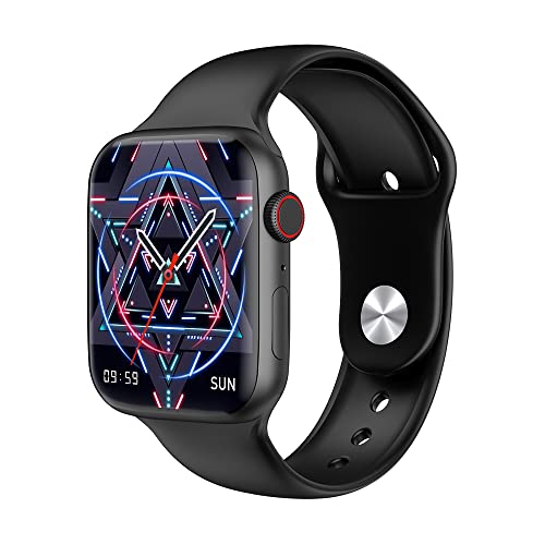Relógio Smartwatch IWO W28 PRO Series 8 NFC Tela Infinita 1.95 na Cor Preto