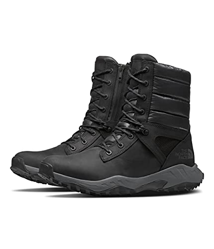 The North Face Bota masculina com z per termobola, Tnf preto/cinza zinco, 12.5