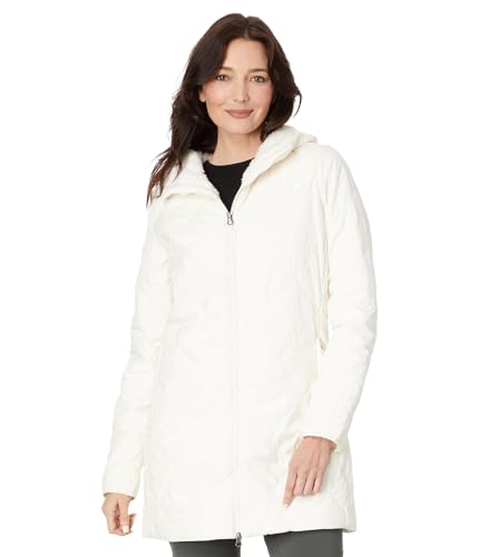 THE NORTH FACE Parka feminina com isolamento térmico Shady Glade, Gardênia branca, M
