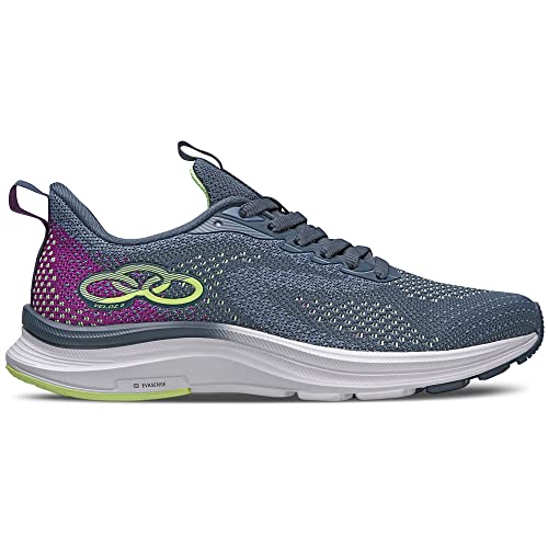 Tênis Veloz 2, Olympikus, Petróleo/Roxo, Feminino, 34