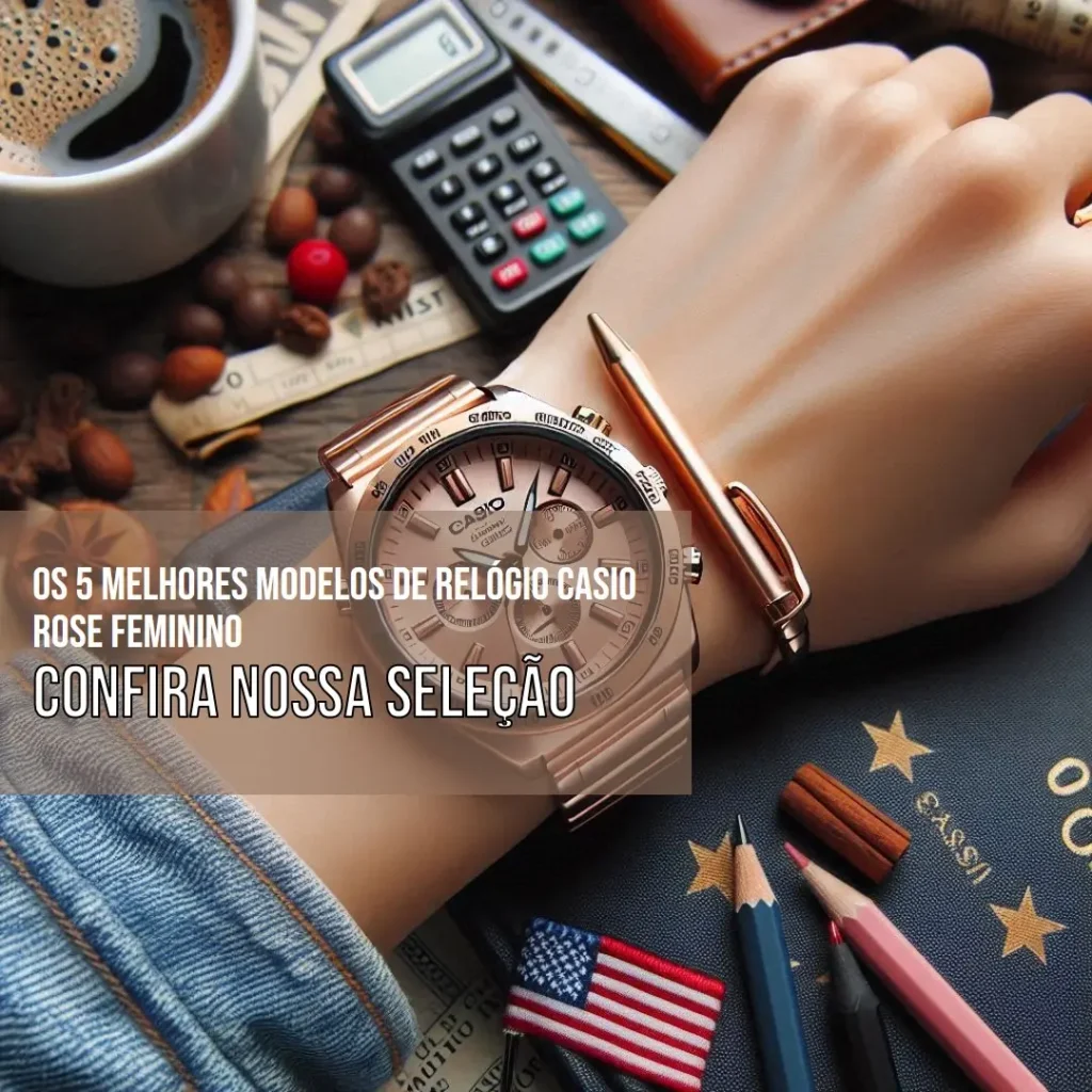 Os 5 Melhores Modelos de relogio Casio rose feminino