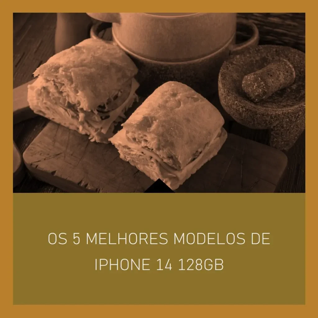 Cinco Principais Modelos de  Iphone 14 128 gb