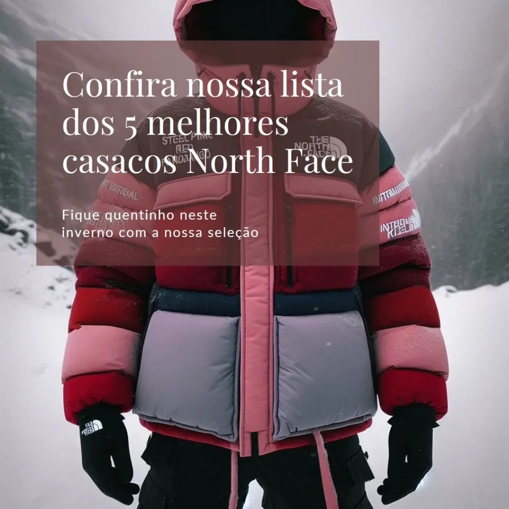 Lista de 5 Melhores: north face casaco