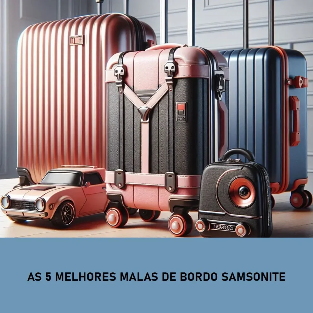 Top 5 Opções de malas samsonite bordo