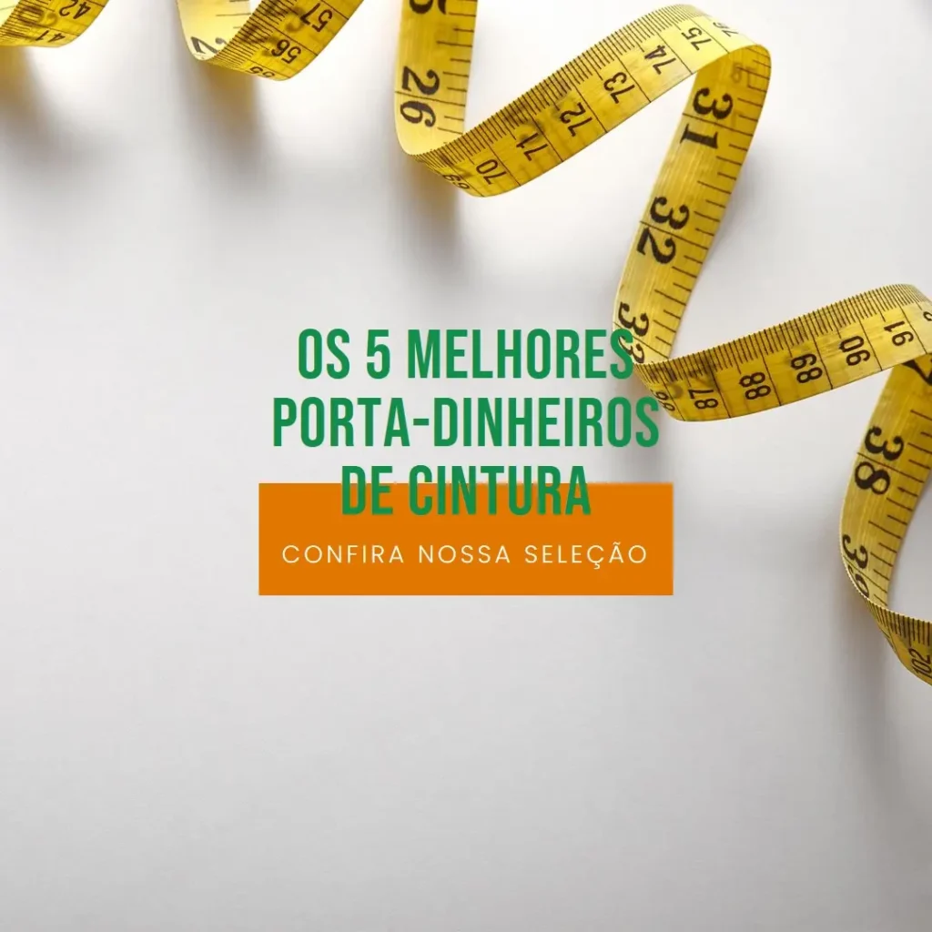 Principais Cinco porta dinheiro cintura