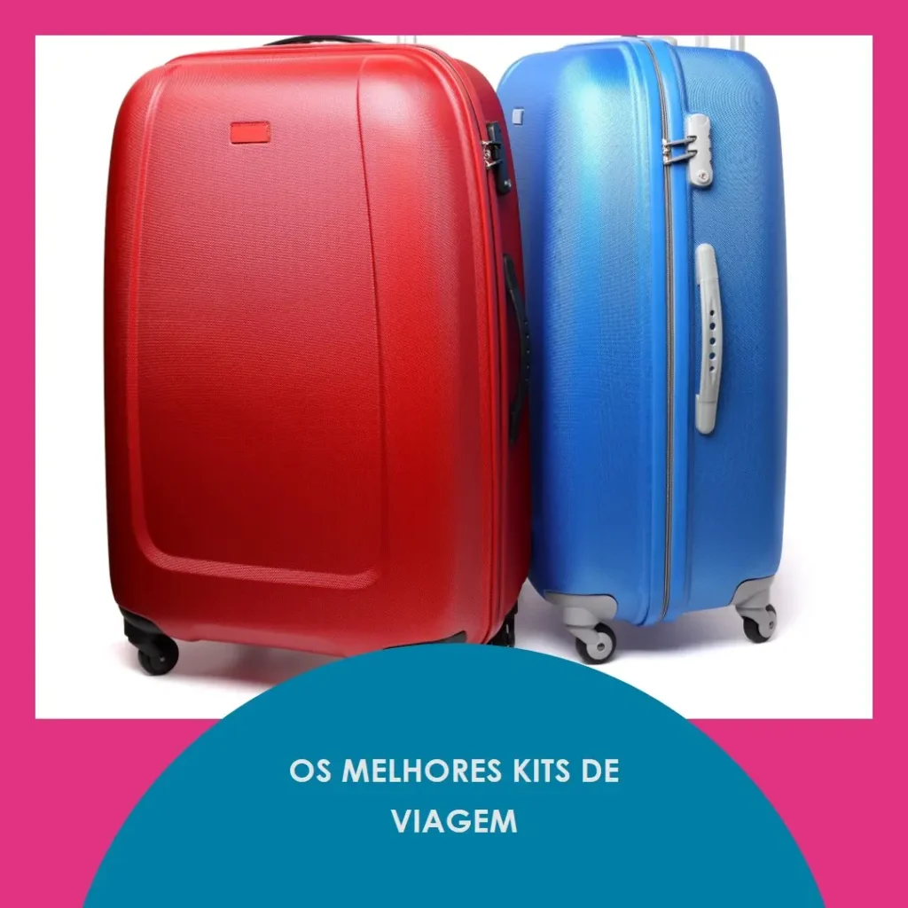Principais Cinco kit mala de viagem