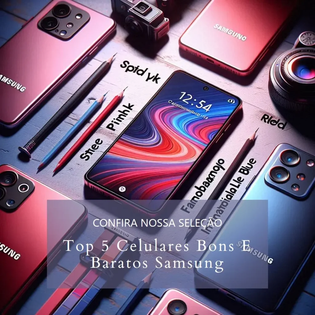 Top 5 celulares bons e baratos Samsung
