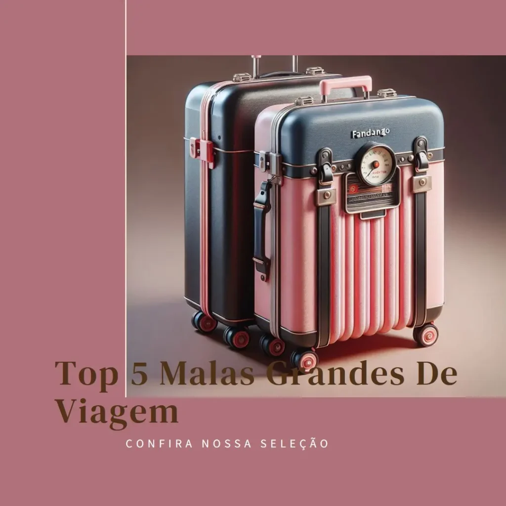Top Cinco Modelos de mala grande de viagem