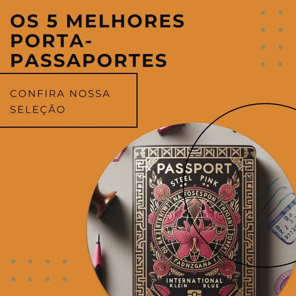 Principais Cinco porta passaporte