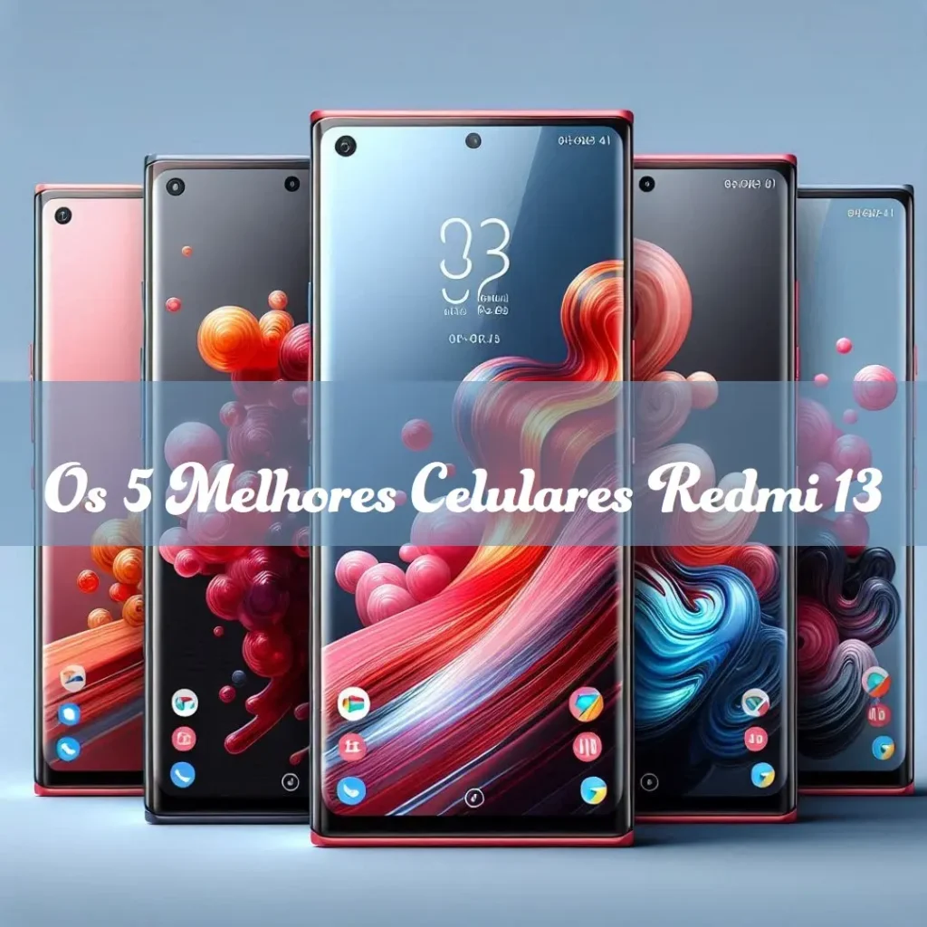 Principais 5 celular redmi 13