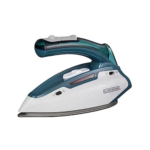Black Decker Ferro de Passar Roupa com Vaporizador, Portátil para Viagem, Verde, modelo 777-BR, Bivolt