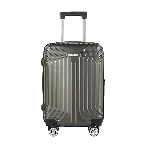 Mala de Viagem de Bordo Pequena 10Kg em ABS Rodinhas 360º Multmaxx (Cinza)