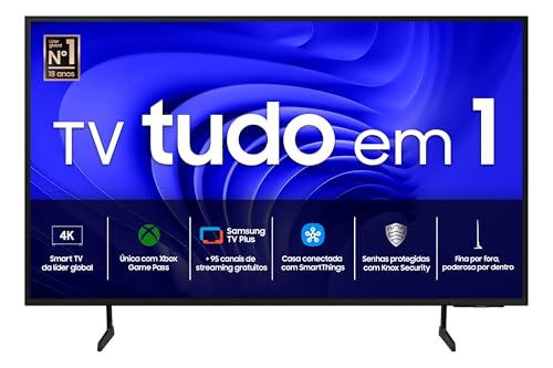Samsung Smart Big TV 75" UHD 4K 75DU7700 - Processador Crystal 4K, Gaming Hub