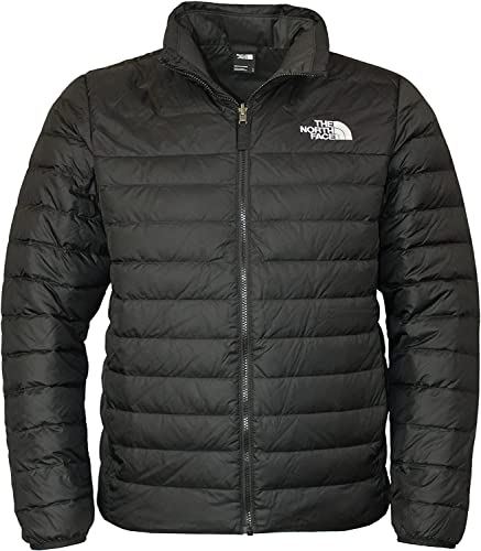 The North Face Jaqueta masculina Flare 2 com isolamento térmico 550 plumas com zíper, Preto TNF, P