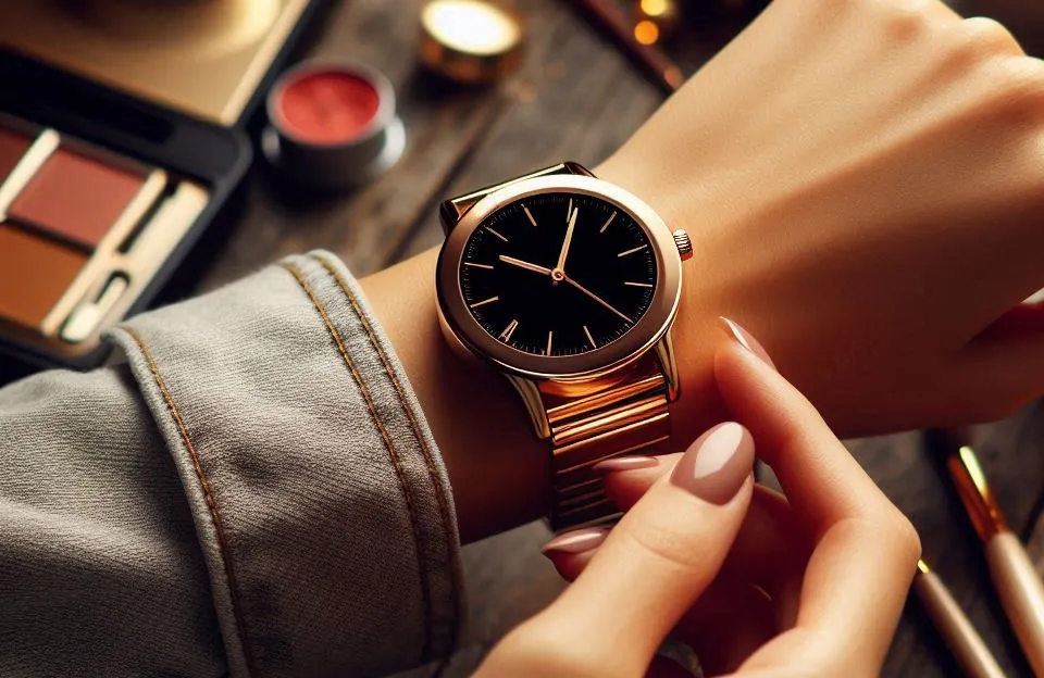 Smartwatch Feminino Connect Dourado - TMAXAH/7D: Modernidade e Estilo em Um Só Produto