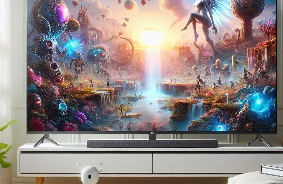 Smart TV LG 43" Full HD 43LM6370 WiFi Bluetooth HDR ThinQAI compatível com Inteligência Artificial