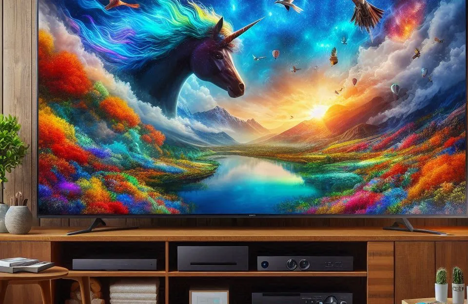 Smart TV LED 43" Full HD Samsung LH43BETMLGGXZD, 2 HDMI, 1 USB, Wi-Fi, HDR, Sistema Operacional Tizen e Dolby Digital Plus