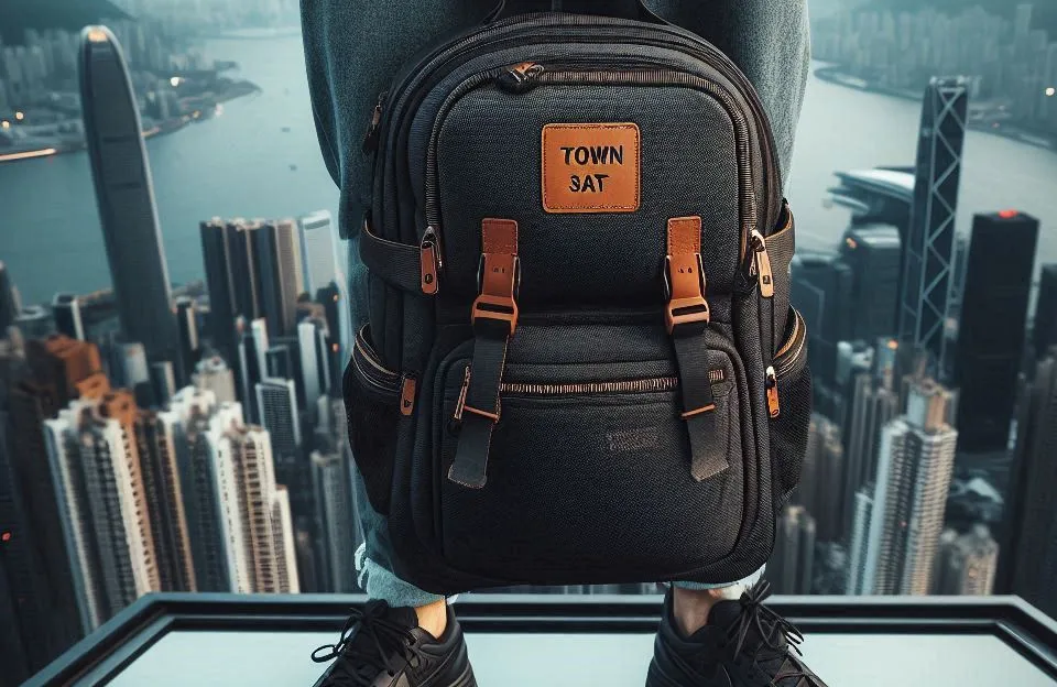 Mochila Town 3AT Preta - Samsonite 148889-1041: Praticidade e Estilo