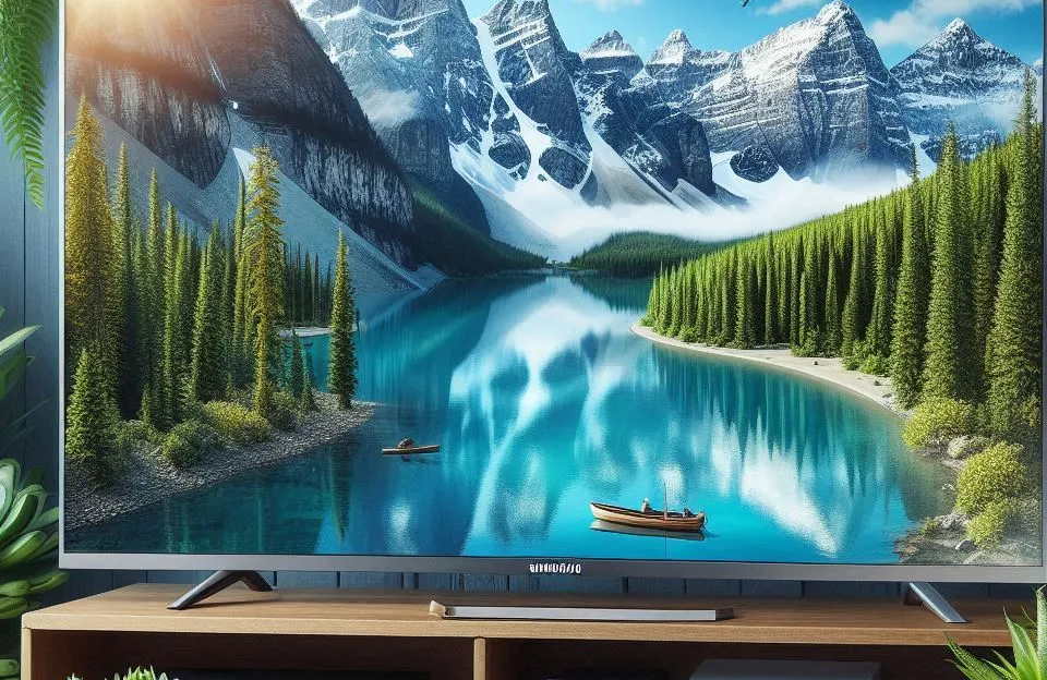 Samsung Smart TV LED 32" HD LS32BETBL - Wifi, HDMI, USB