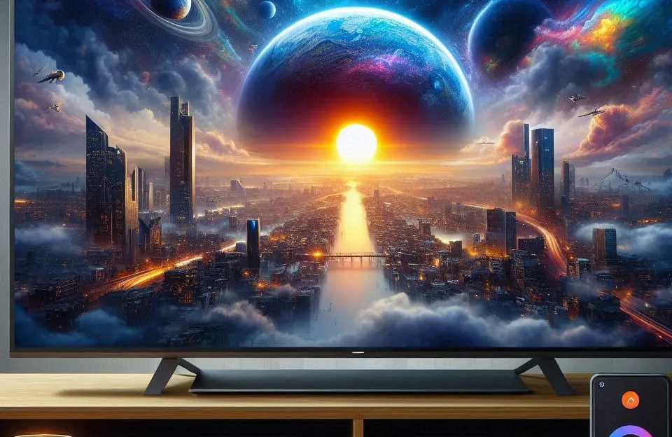 Smart TV Philips 32" HD 32PHG6918/78 com Google TV e Comando de Voz