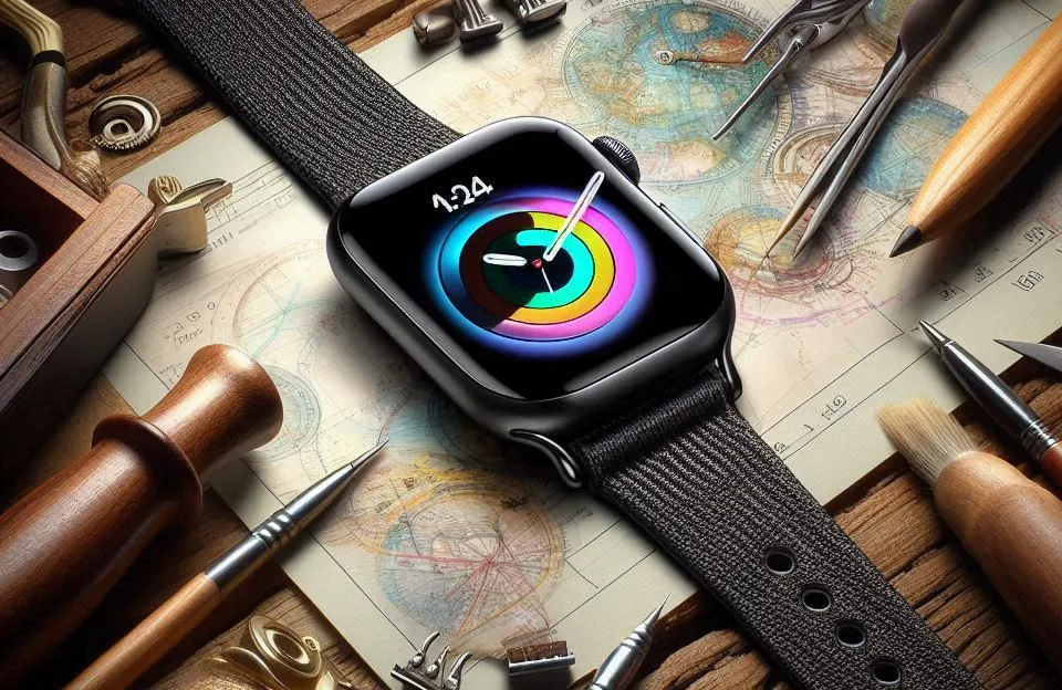 Apple Watch Series 9 GPS + Cellular – 45 mm: Potência e Sofisticação