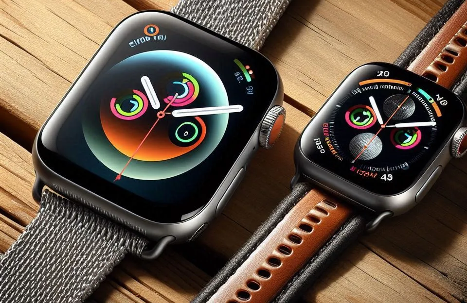 Apple Watch Series 7 GPS + Cellular com Caixa em Aço e Pulseira Milanese