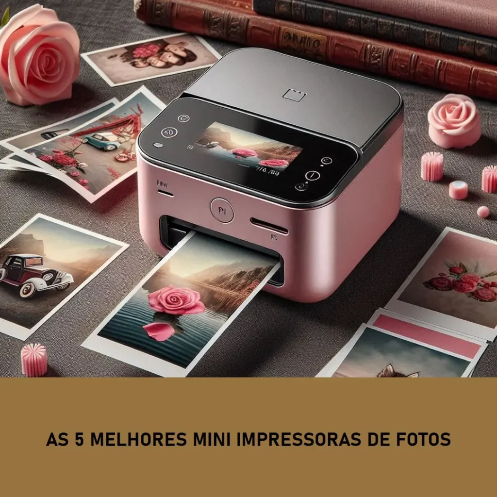 Principais Cinco mini impressora de fotos