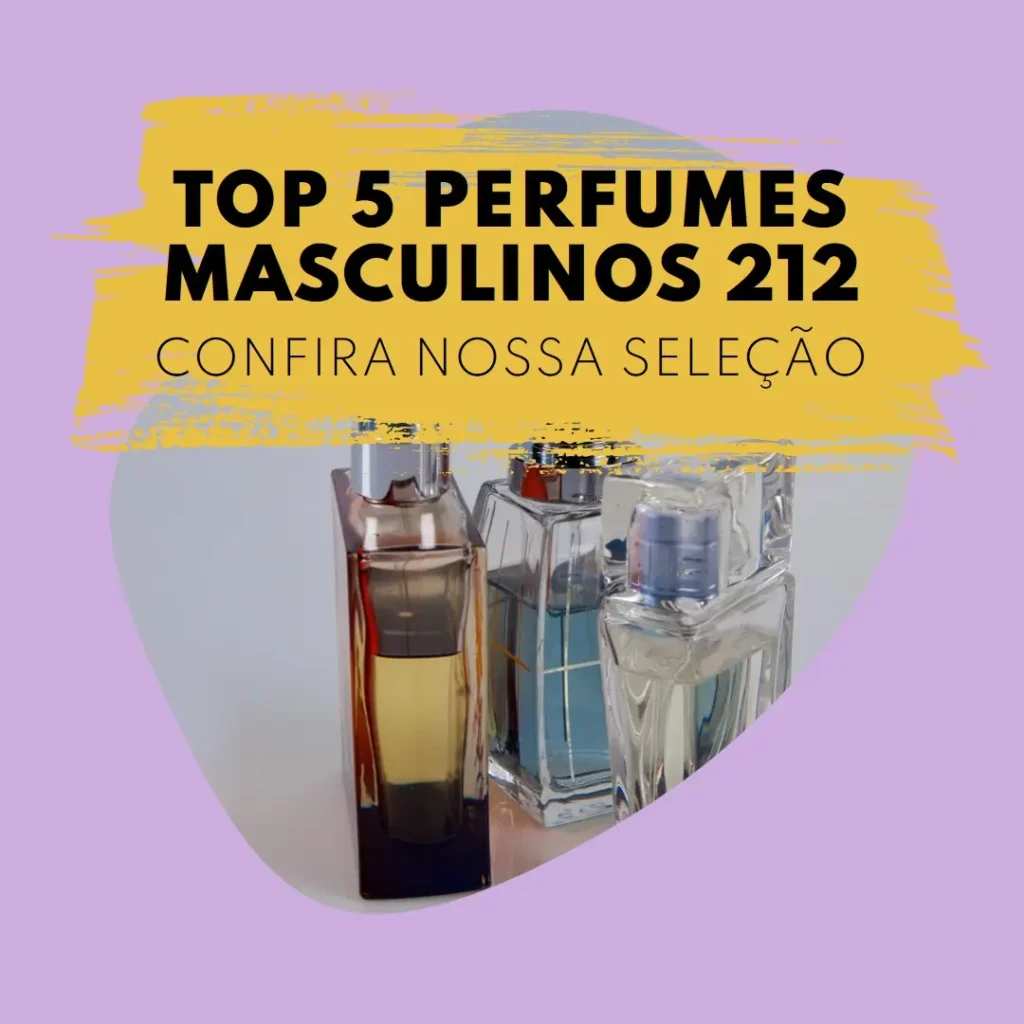 Top Cinco perfume masculino 212