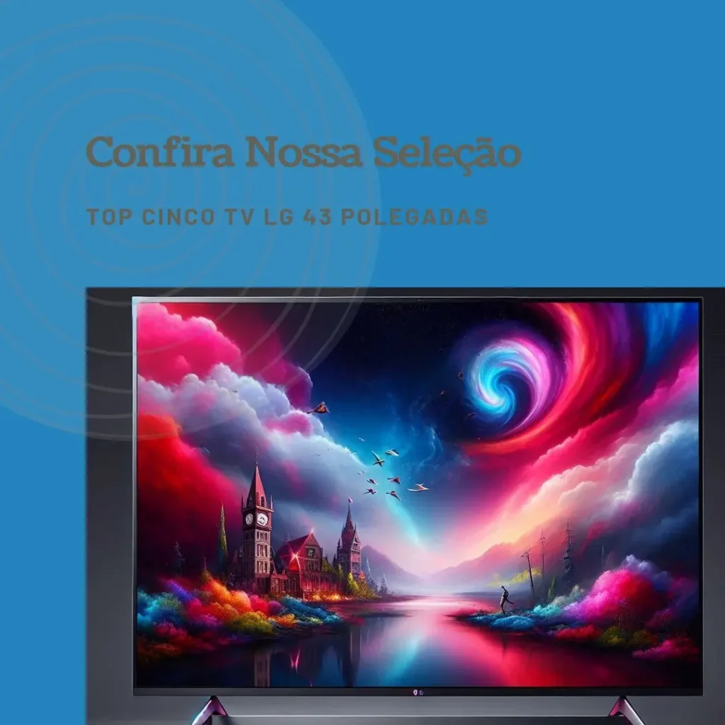 Top Cinco TV LG 43 polegadas