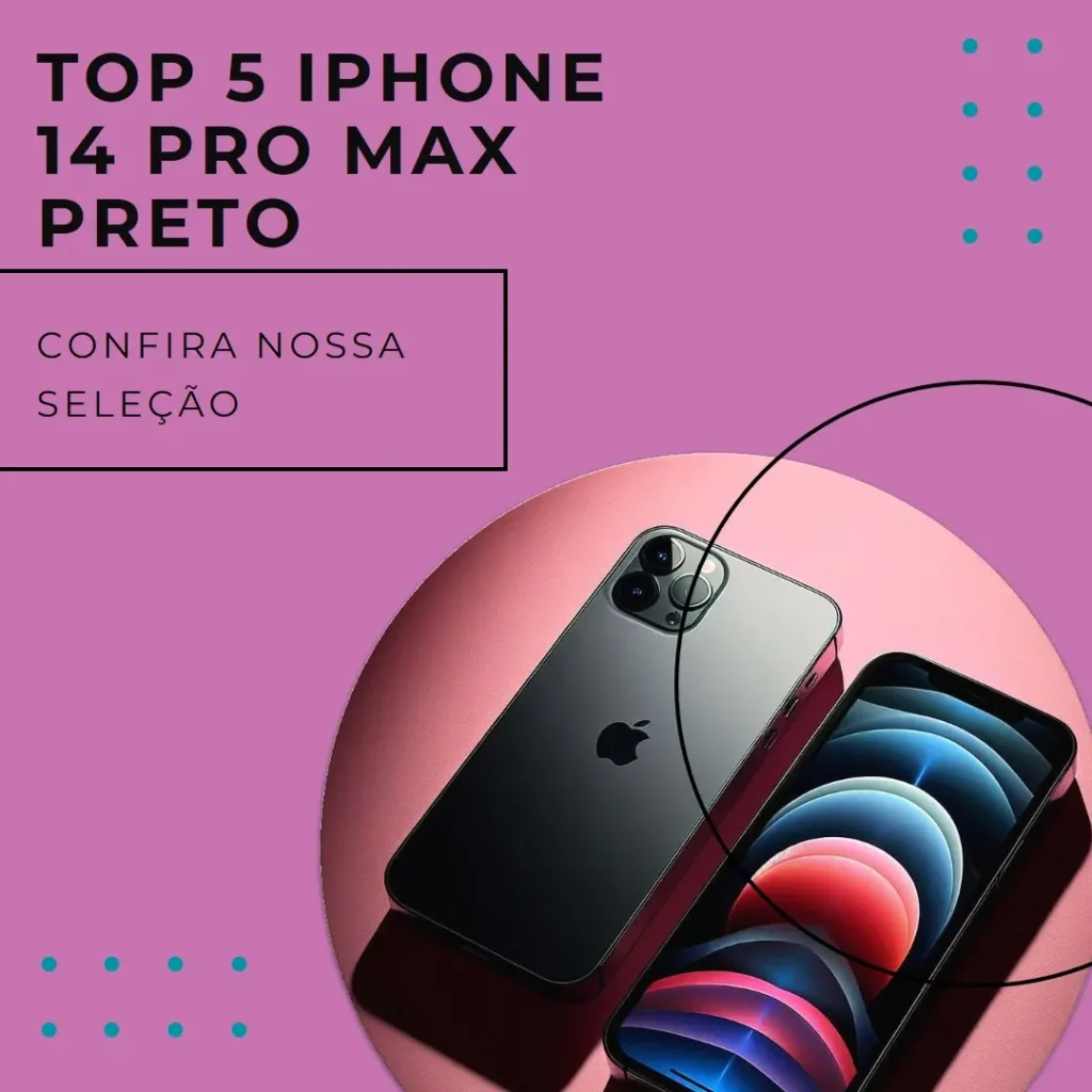 Top Cinco iphone 14 pro max preto