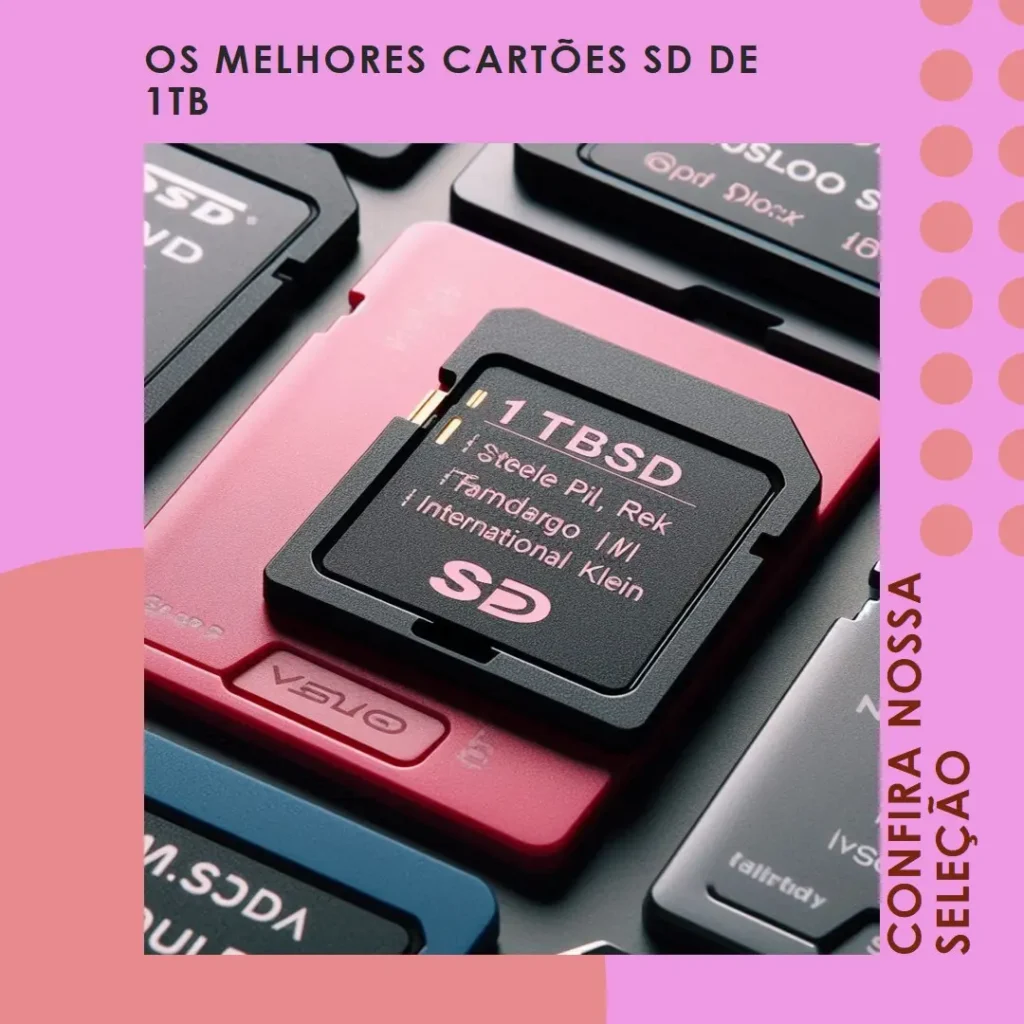 Principais Cinco cartão sd 1tb